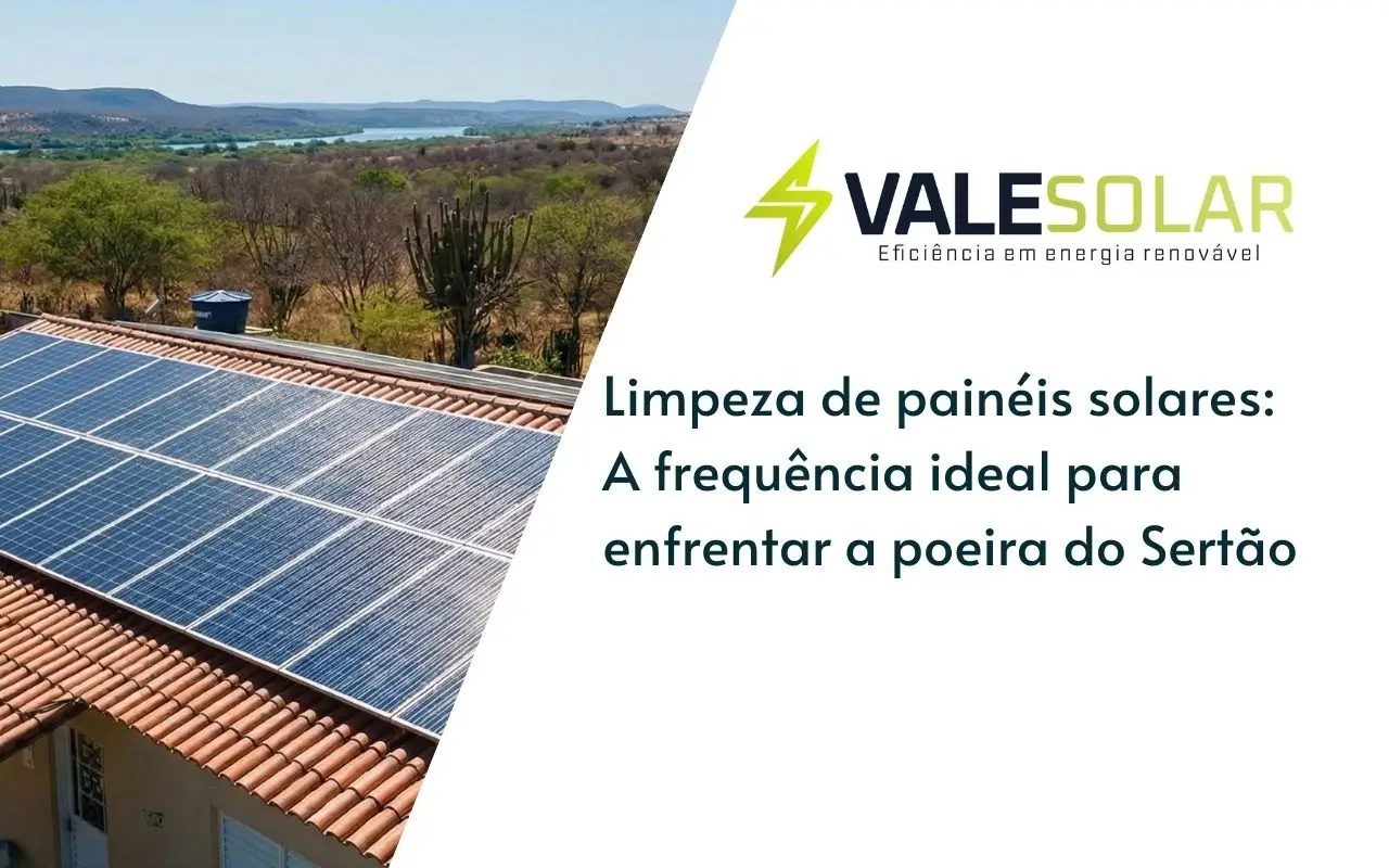 Instalação de painéis solares residenciais em Petrolina sob sol forte